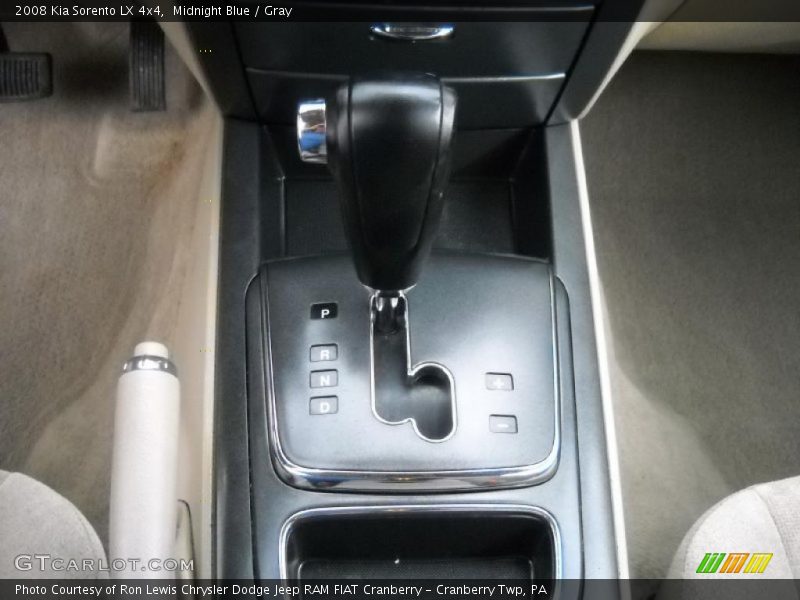 Midnight Blue / Gray 2008 Kia Sorento LX 4x4