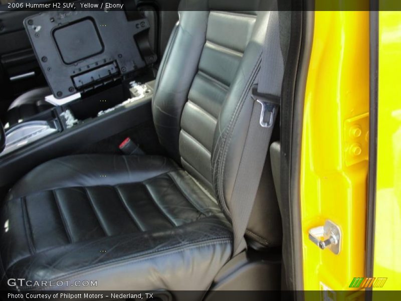 Yellow / Ebony 2006 Hummer H2 SUV