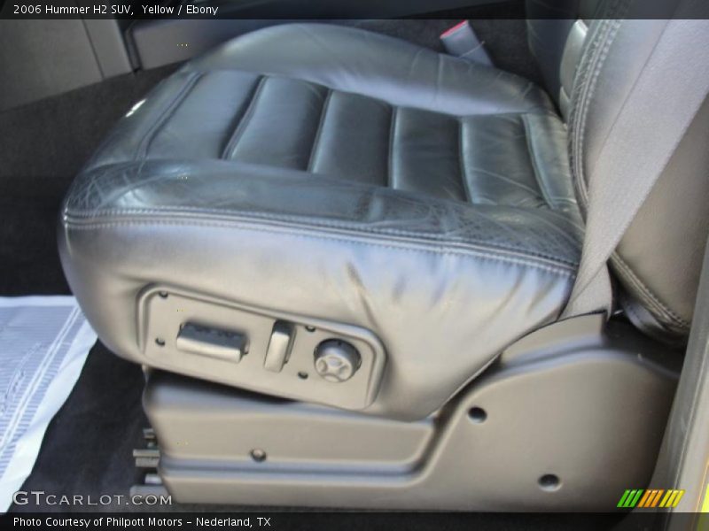 Yellow / Ebony 2006 Hummer H2 SUV