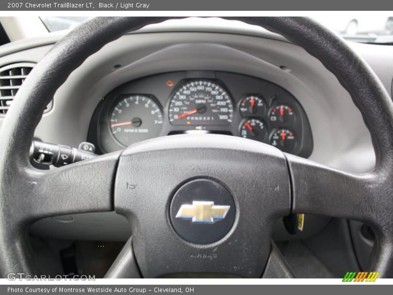 Black / Light Gray 2007 Chevrolet TrailBlazer LT