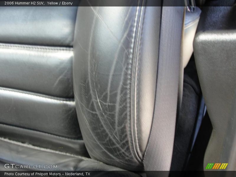 Yellow / Ebony 2006 Hummer H2 SUV