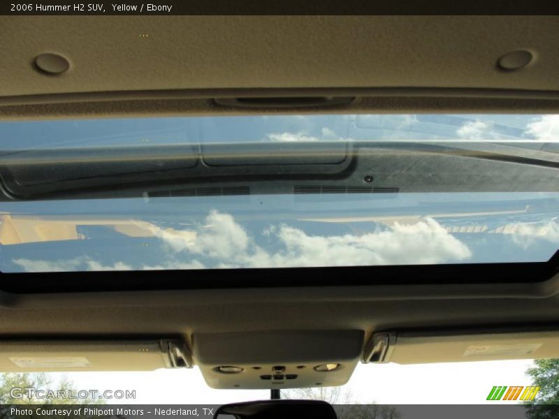 Yellow / Ebony 2006 Hummer H2 SUV