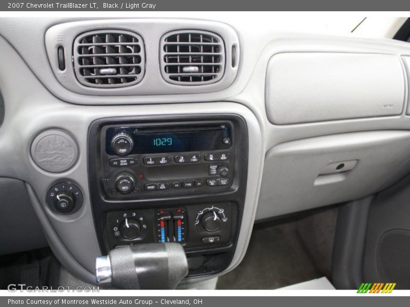 Black / Light Gray 2007 Chevrolet TrailBlazer LT