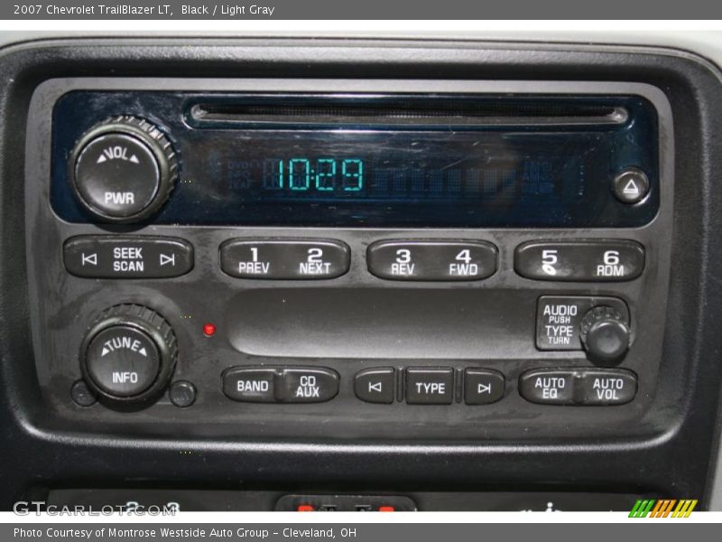 Black / Light Gray 2007 Chevrolet TrailBlazer LT