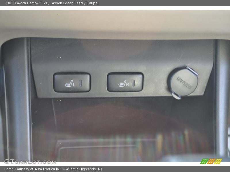 Aspen Green Pearl / Taupe 2002 Toyota Camry SE V6