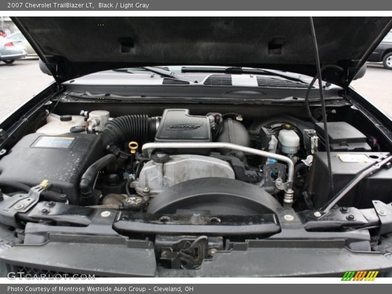 Black / Light Gray 2007 Chevrolet TrailBlazer LT