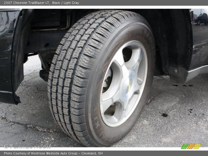 Black / Light Gray 2007 Chevrolet TrailBlazer LT