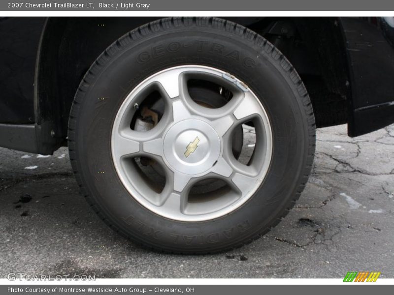 Black / Light Gray 2007 Chevrolet TrailBlazer LT