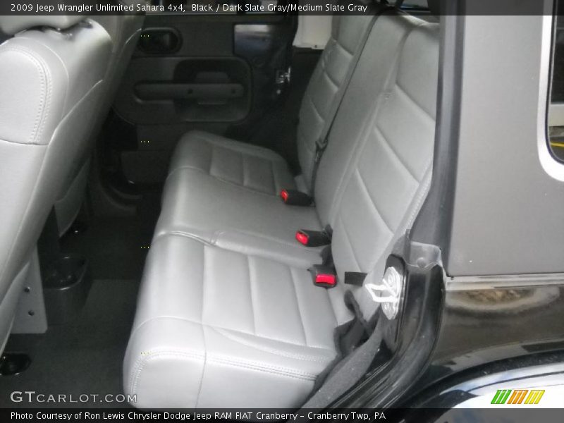 Black / Dark Slate Gray/Medium Slate Gray 2009 Jeep Wrangler Unlimited Sahara 4x4
