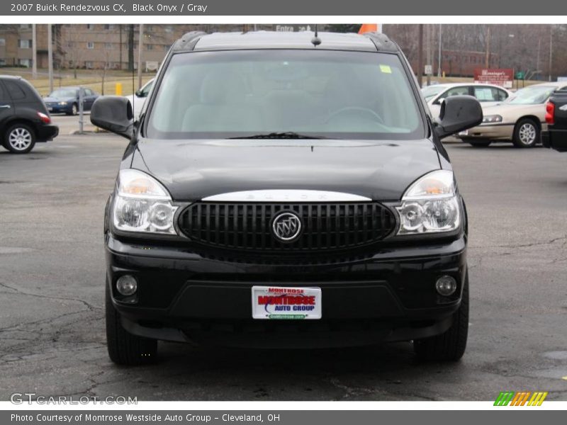 Black Onyx / Gray 2007 Buick Rendezvous CX