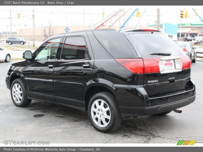 Black Onyx / Gray 2007 Buick Rendezvous CX