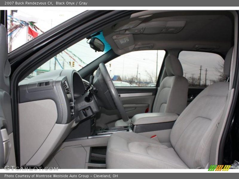 Black Onyx / Gray 2007 Buick Rendezvous CX