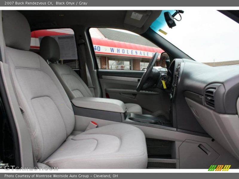 Black Onyx / Gray 2007 Buick Rendezvous CX