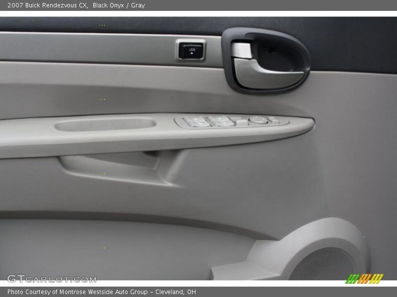 Black Onyx / Gray 2007 Buick Rendezvous CX