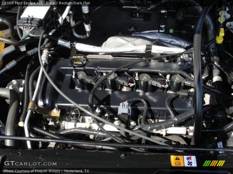Black / Medium/Dark Flint 2006 Ford Escape XLS