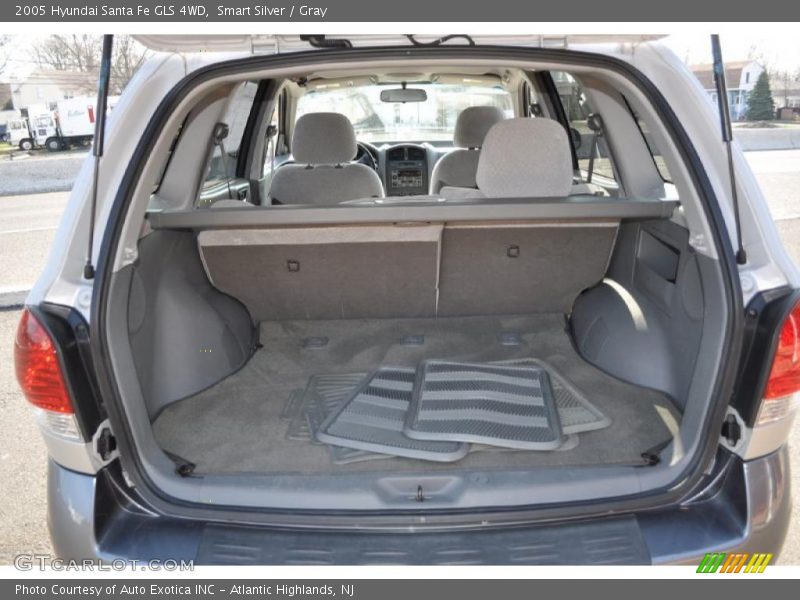 Smart Silver / Gray 2005 Hyundai Santa Fe GLS 4WD