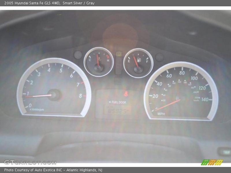 Smart Silver / Gray 2005 Hyundai Santa Fe GLS 4WD