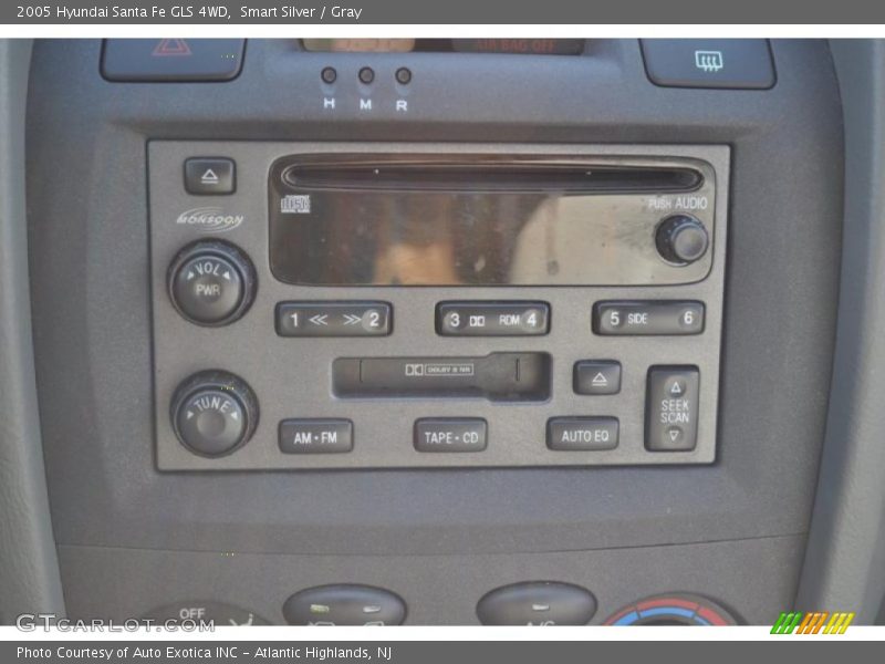 Smart Silver / Gray 2005 Hyundai Santa Fe GLS 4WD