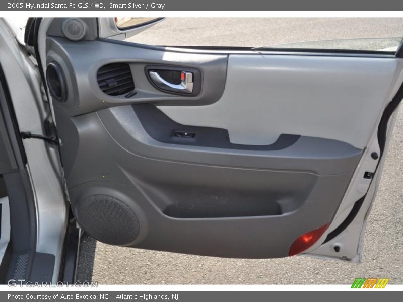 Smart Silver / Gray 2005 Hyundai Santa Fe GLS 4WD