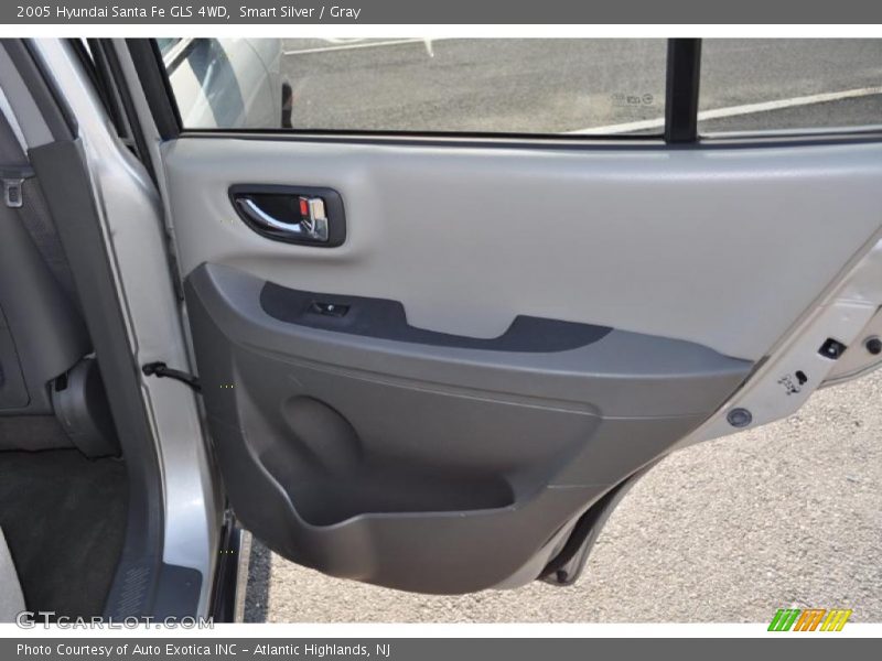 Smart Silver / Gray 2005 Hyundai Santa Fe GLS 4WD