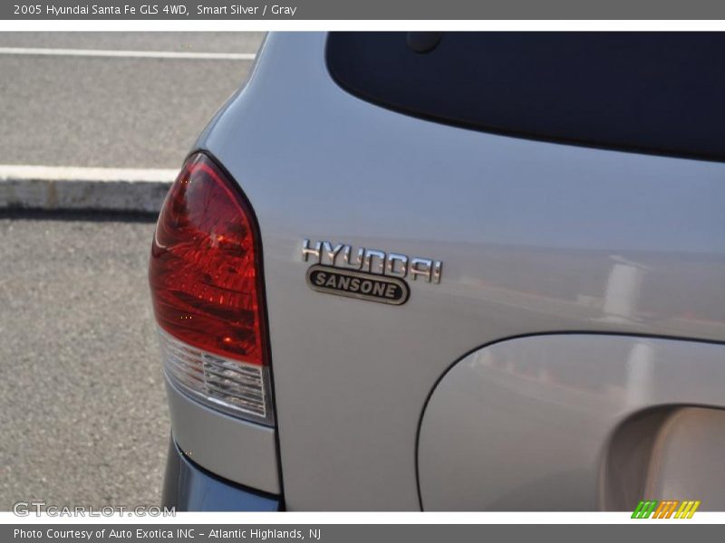 Smart Silver / Gray 2005 Hyundai Santa Fe GLS 4WD