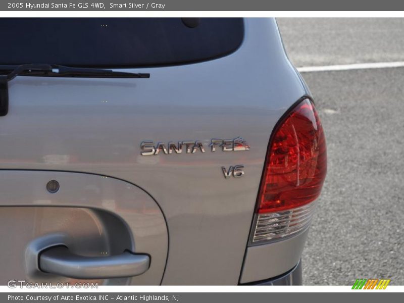 Smart Silver / Gray 2005 Hyundai Santa Fe GLS 4WD