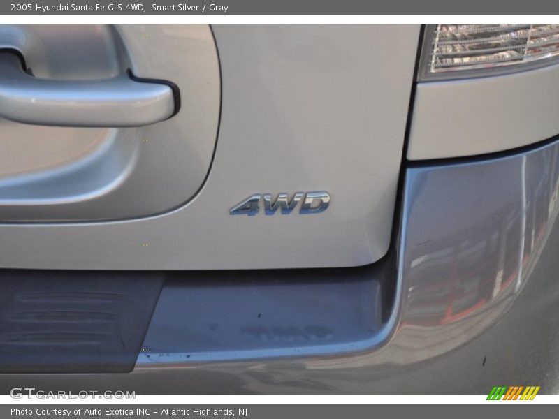 Smart Silver / Gray 2005 Hyundai Santa Fe GLS 4WD