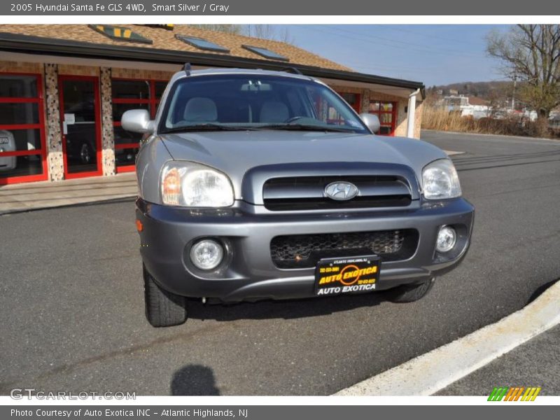 Smart Silver / Gray 2005 Hyundai Santa Fe GLS 4WD
