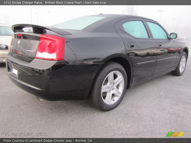 Brilliant Black Crystal Pearl / Dark Slate Gray 2010 Dodge Charger Rallye