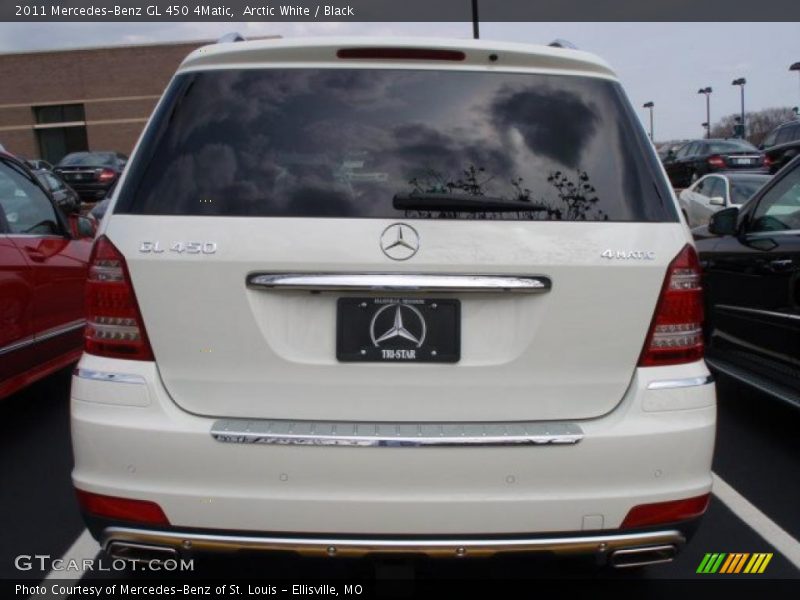 Arctic White / Black 2011 Mercedes-Benz GL 450 4Matic