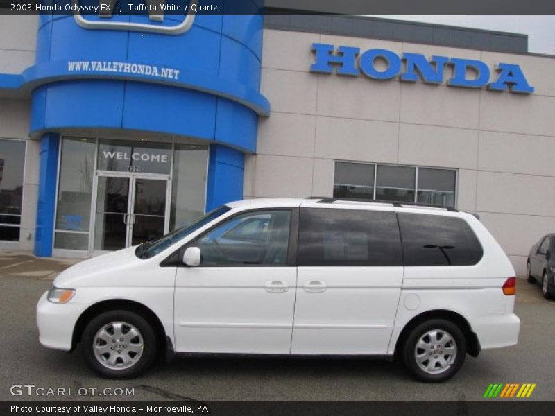 Taffeta White / Quartz 2003 Honda Odyssey EX-L