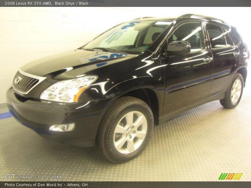 Black Onyx / Black 2008 Lexus RX 350 AWD