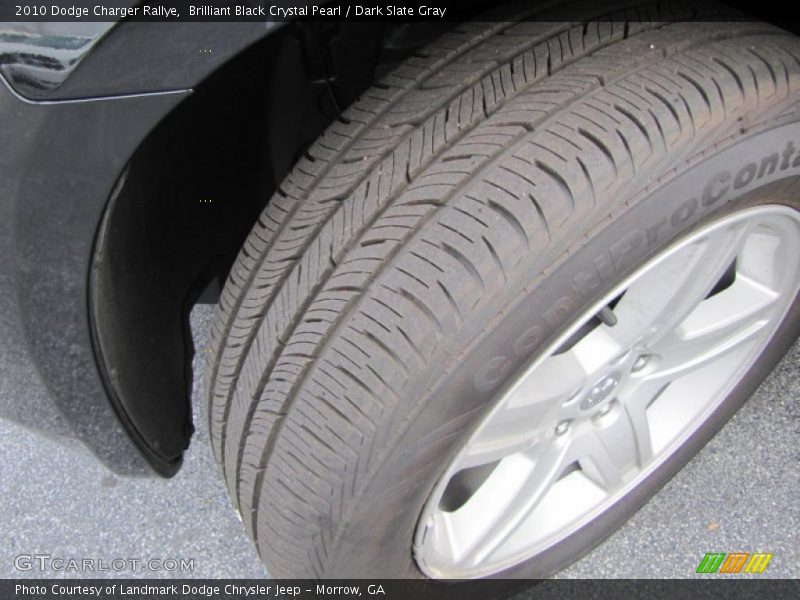 Brilliant Black Crystal Pearl / Dark Slate Gray 2010 Dodge Charger Rallye