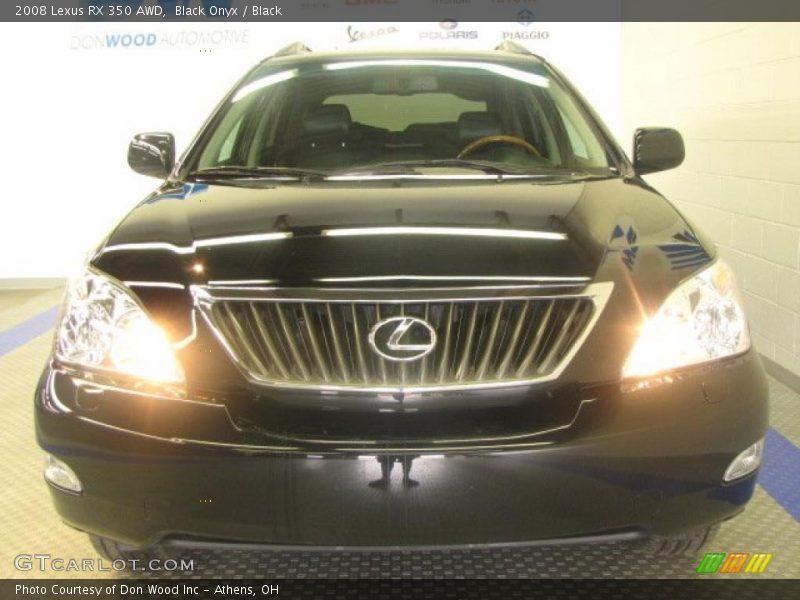 Black Onyx / Black 2008 Lexus RX 350 AWD
