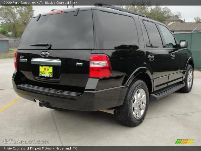 Black / Charcoal Black 2009 Ford Expedition XLT