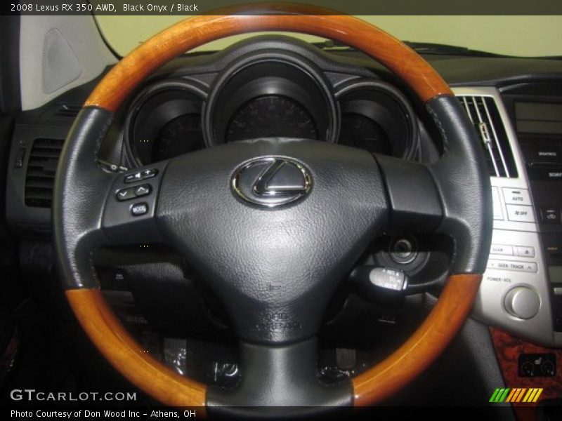 Black Onyx / Black 2008 Lexus RX 350 AWD