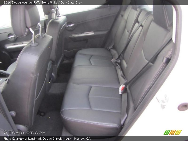 Stone White / Dark Slate Gray 2010 Dodge Avenger R/T