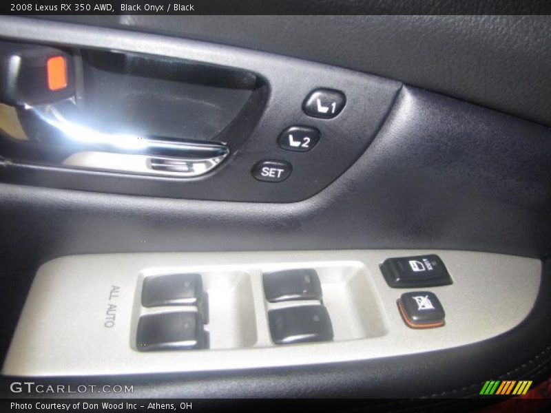 Black Onyx / Black 2008 Lexus RX 350 AWD