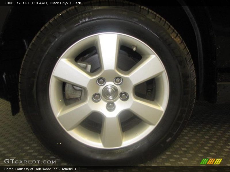 Black Onyx / Black 2008 Lexus RX 350 AWD