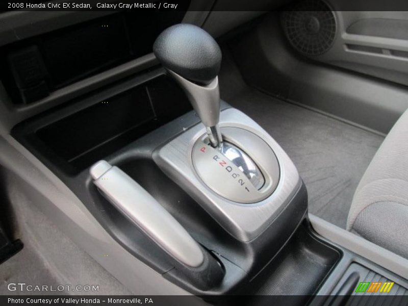 Galaxy Gray Metallic / Gray 2008 Honda Civic EX Sedan