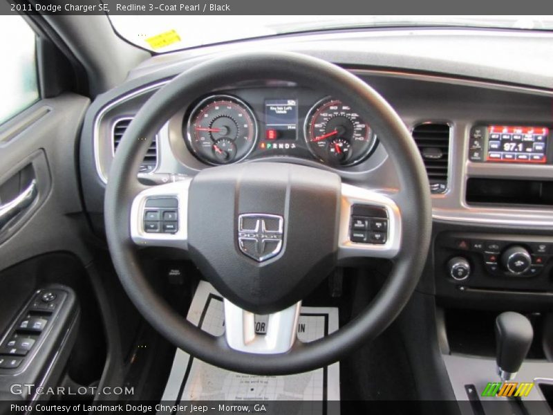 Redline 3-Coat Pearl / Black 2011 Dodge Charger SE