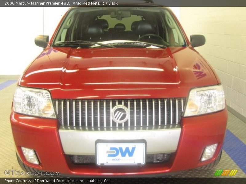 Vivid Red Metallic / Black 2006 Mercury Mariner Premier 4WD
