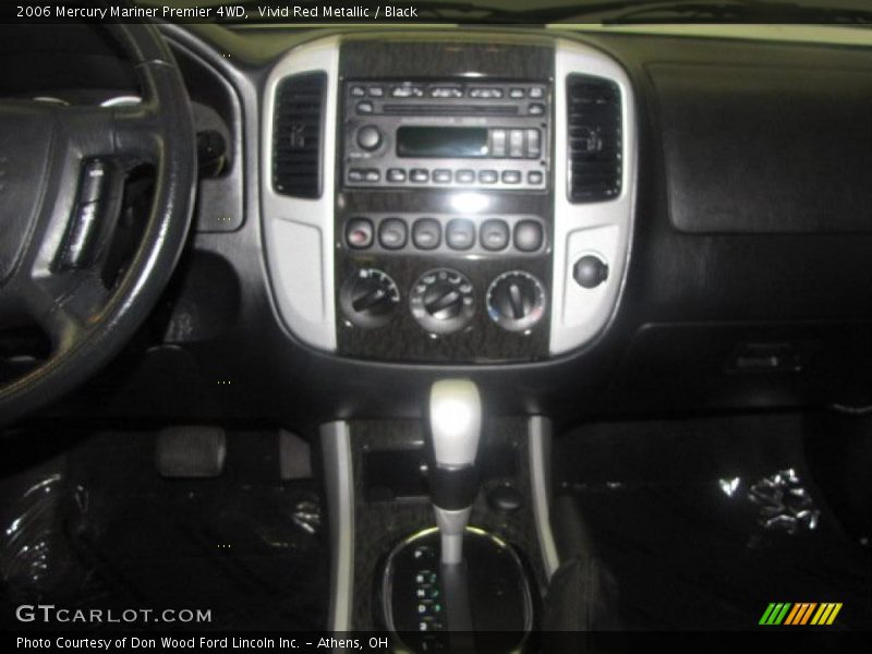 Vivid Red Metallic / Black 2006 Mercury Mariner Premier 4WD