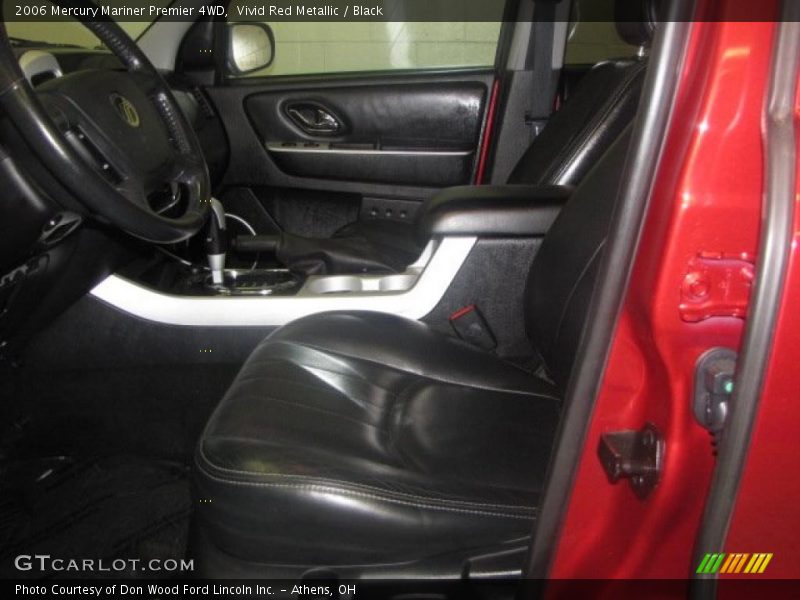 Vivid Red Metallic / Black 2006 Mercury Mariner Premier 4WD
