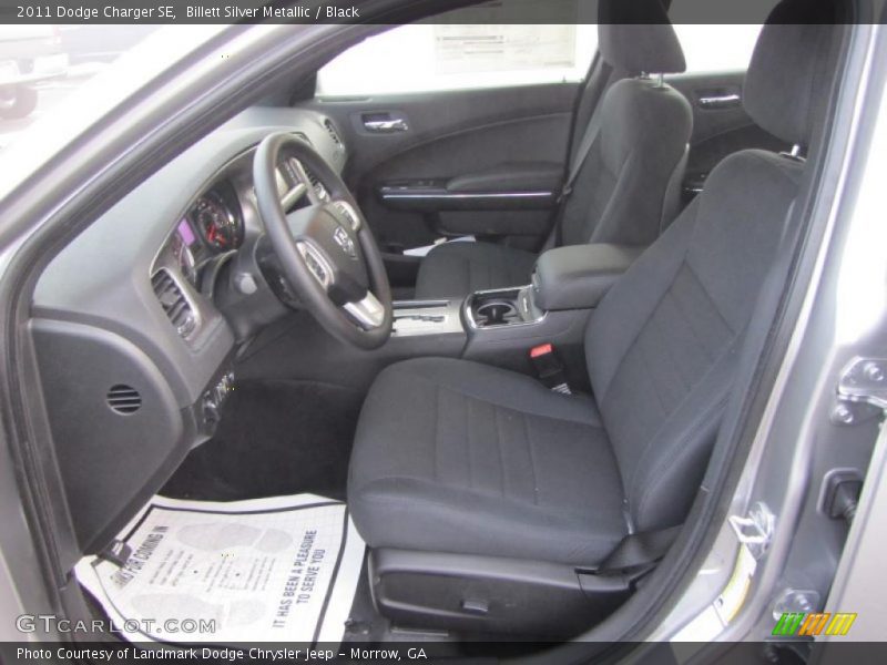  2011 Charger SE Black Interior