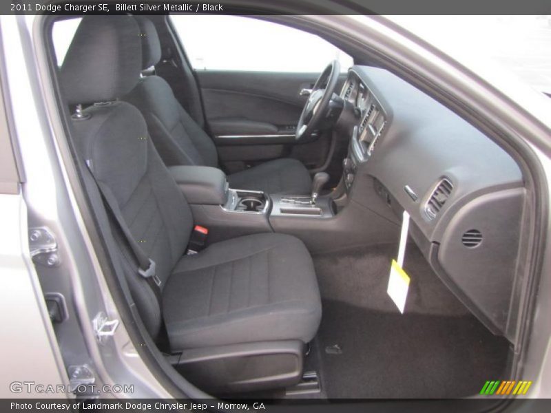 Billett Silver Metallic / Black 2011 Dodge Charger SE