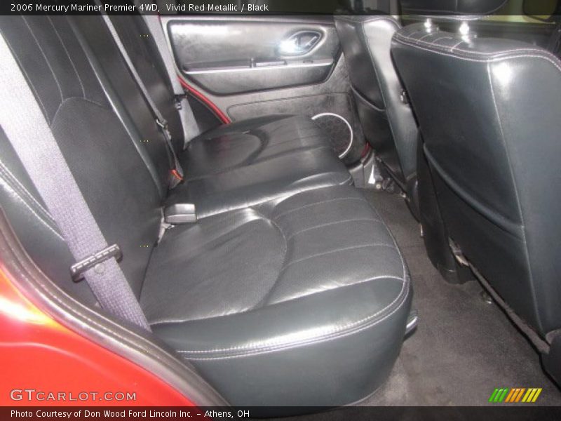 Vivid Red Metallic / Black 2006 Mercury Mariner Premier 4WD