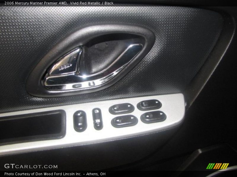 Vivid Red Metallic / Black 2006 Mercury Mariner Premier 4WD