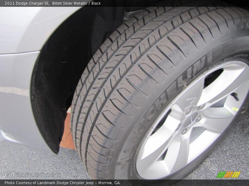 Billett Silver Metallic / Black 2011 Dodge Charger SE