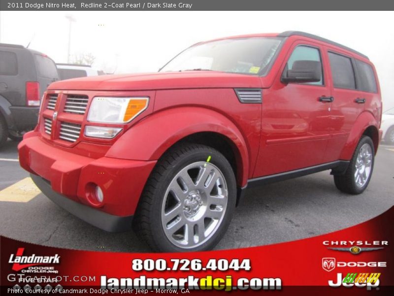 Redline 2-Coat Pearl / Dark Slate Gray 2011 Dodge Nitro Heat